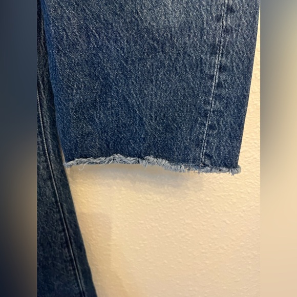 #365 WeWoreWhat frayed high rise denim jeans size 26 - Picture 4 of 5